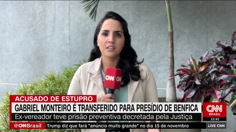 Ex-vereador Gabriel Monteiro é transferido para presídio de Benfica, no Rio de Janeiro | LIVE CNN