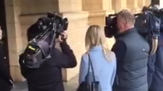 Footage of the fakestream media ignoring breaking news of the magistrates court withdrawing Covid-19 charges against a man in Adelaide, Australia who was breaking lockdown "rules" for exchanging QR