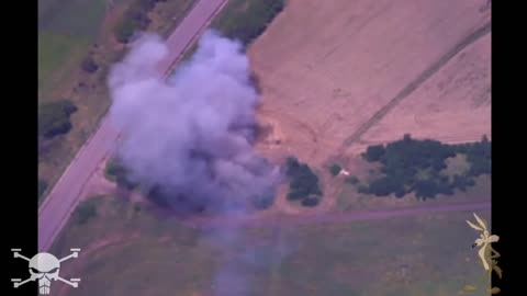 Russian Tank Smashed by ATGM