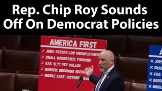 Chip Roy Dropping Truth Bombs!