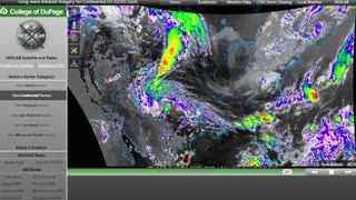 Real Weather Radar - More frontals movin through - June 10th 2024 -