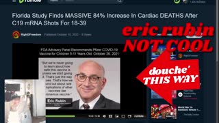 FDA AND ERIC RUBIN SUCK HARD! Who's Eric Rubin?