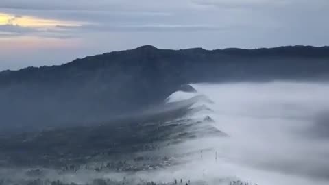 Beautiful bromo mountain