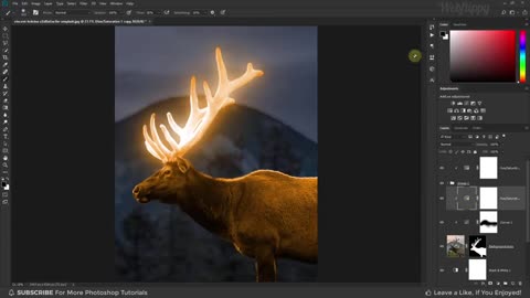 Glow Effect - Photoshop Tutorial | Glowing Effect