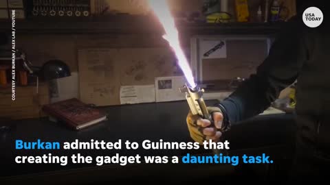 'Star Wars' fan's real lightsaber earns Guinness World Record | USA TODAY