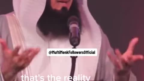 Mufti menk, the scholer.