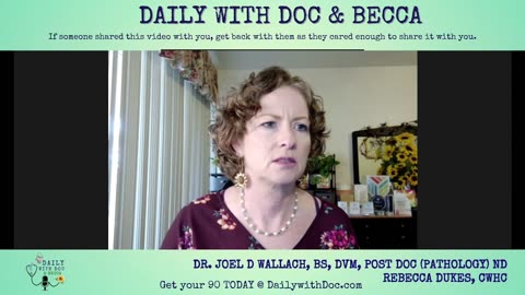Jeanette Anderson - Creating a Low-Toxic environment - Daily with Doc and Becca 12/6/23
