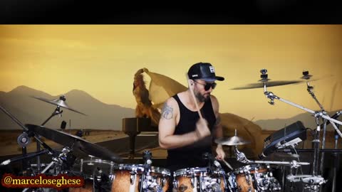 "Hold My Hand" @ladygaga From:@topgunmovie Drum Cover: @marceloseghese