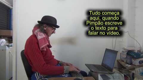 COMO É FEITO PIMPÃO REPÓRTER - ESTÚDIO NA COZINHA.