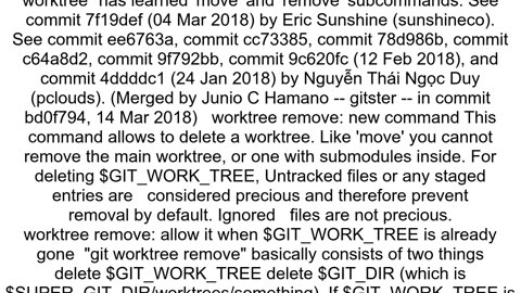 How to delete a git working tree branch when its working directory has been removed