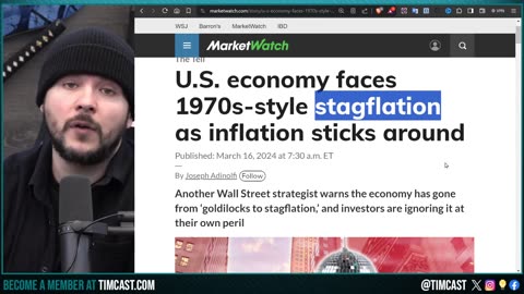 Biden Economy Heading To STAGFLATION Signaling CRISIS For Democrats, Trump Will WIN If Economy Sinks