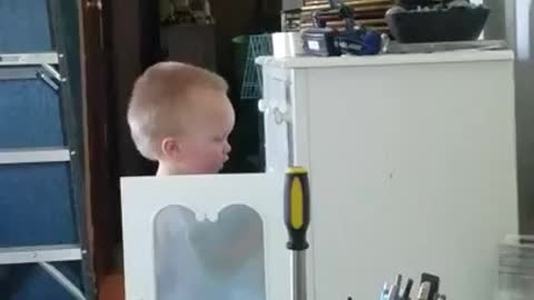 Toddler Cooking with an Imaginary Oven