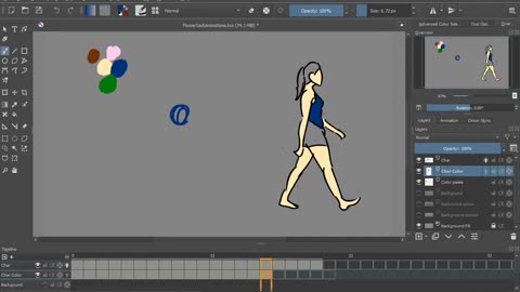 Animating in Krita 2020