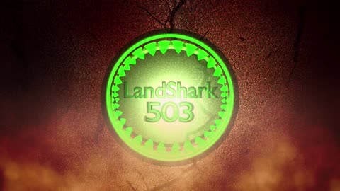 Transparent Logo With Lights - 3d Animation - Blender