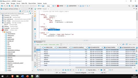 Oracle y el lenguaje PL/SQL parte 18. La función EXISTS