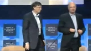 (2008 WEF Conference) Bill Gates discusses Malaria & reducing the Population with Klaus Schwab