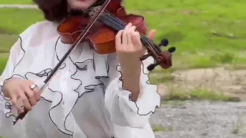 Beautiful girls # short video # Violin