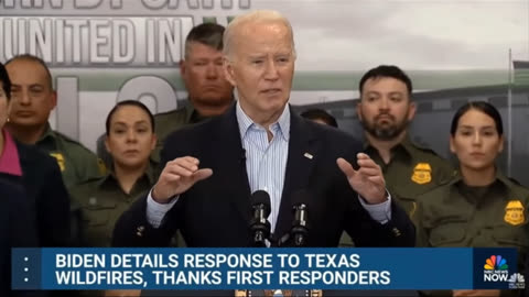 Biden spills the beans on Texas wildfires