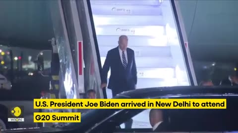G20 Summit 2023: US president Joe Biden arrives in India new Delhi