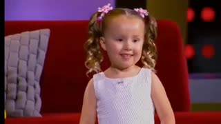 This toddler knows the difference between a Woman and a Man!