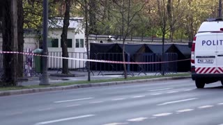 Man dies crashing car into Russian embassy in Romania