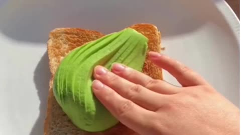 Simple avocado toast