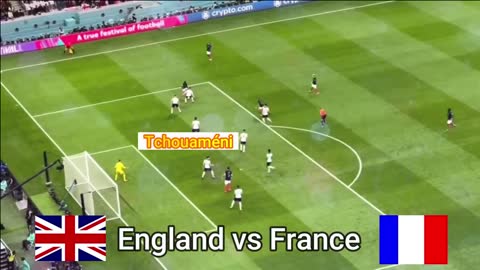 ENGLAND vs FRANCE 1-2 _ INGGRIS vs PRANCIS 1-2 _ Aurélien Tchouaméni GOAL _FIFA World Cup 2022 Qatar
