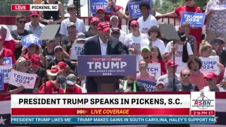 Donald Trump MAGA Rally in Pickens South Carolina - July 1, 2023