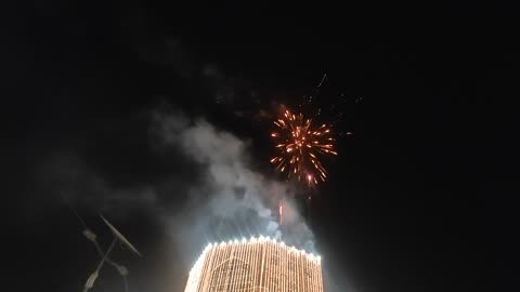 Independence day Pakistan 14th August Fireworks Celebration