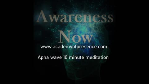 Meditation Alpha state activation