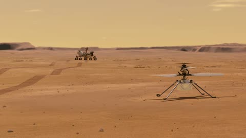 Mars Mission: Ingenuity Helicopter Animations