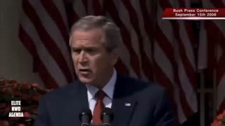 Bush admits explosives were used in WTC on 9/11