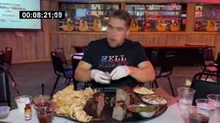 🥩 IMPOSSIBLE 15LB TEXAS STEAK CHALLENGE (PRIME RIB) | BIGGEST FOOD CHALLENGE EVER | MAN VS FOOD 🥩