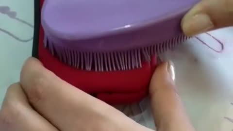 ASMR Brushing Sound #shorts #asmr #satisfying