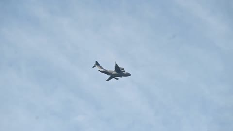 The C-17 Globemaster III soars across the Lowcountry