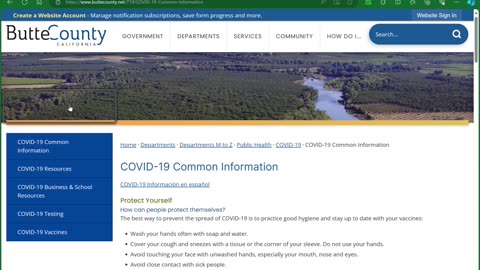 BUTTE COUNTY PUBLIC HEALTH WEBSITE IS OUTDATED (AND SO ARE THEY)!