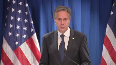 Secretary of State Blinken holds press conference following meeting with Xi Jinping