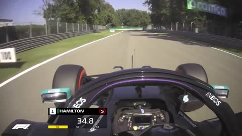 The Fastest Lap In F1 History - Lewis Hamilton's Pole Lap 2020 Italian Grand Prix Pirelli