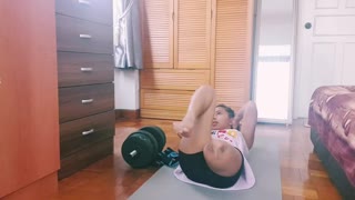 Amputee Simple ABS at Home