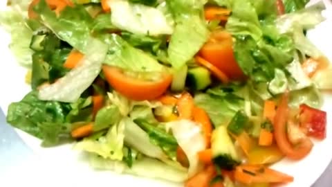 Green Salad Recipe healthy salad | low carb | fat loss | weight loss diet plan flat belly lose fat