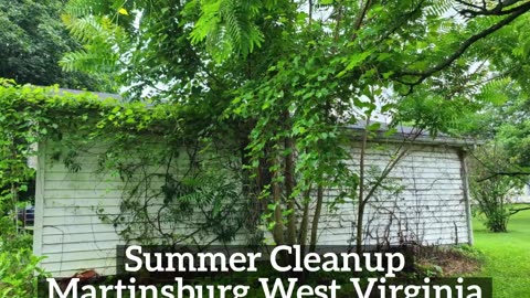 Summer Cleanup Martinsburg West Virginia Landscaping Contractor