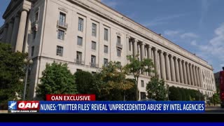 Nunes: Twitter Files Reveal 'Unprecedented Abuse' by Intel Agencies