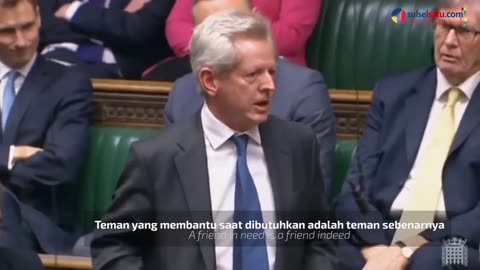 British Members of Parliament Speak Indonesian in Session