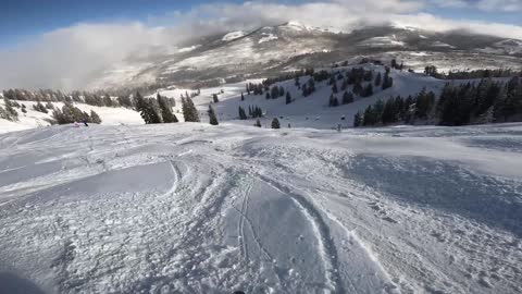 Skiing at Solitude - January 2022