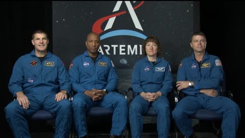 Artemis II Crew Talks with Media