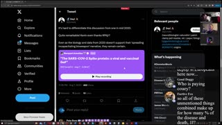 Bioweapons, What About SARS-CoV2 – Twitter Space Listen Pt2