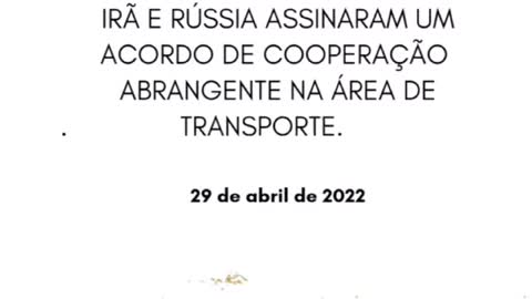 Acordo entre Irã e Rússia abrange área de transporte