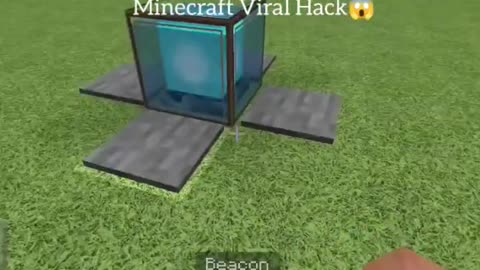 Minecraft tiktok viral hack #short