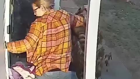 Heroic mom saves terrified five-year-old from raccoon attack