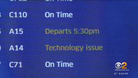 United flights departing again after technology issue